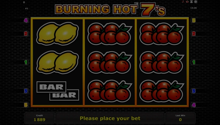 Burning Hot 7's Bez Maksas