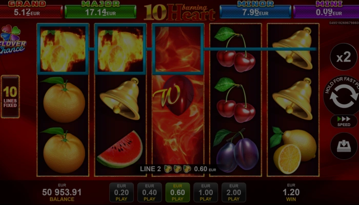 10 Burning Heart Bez Maksas