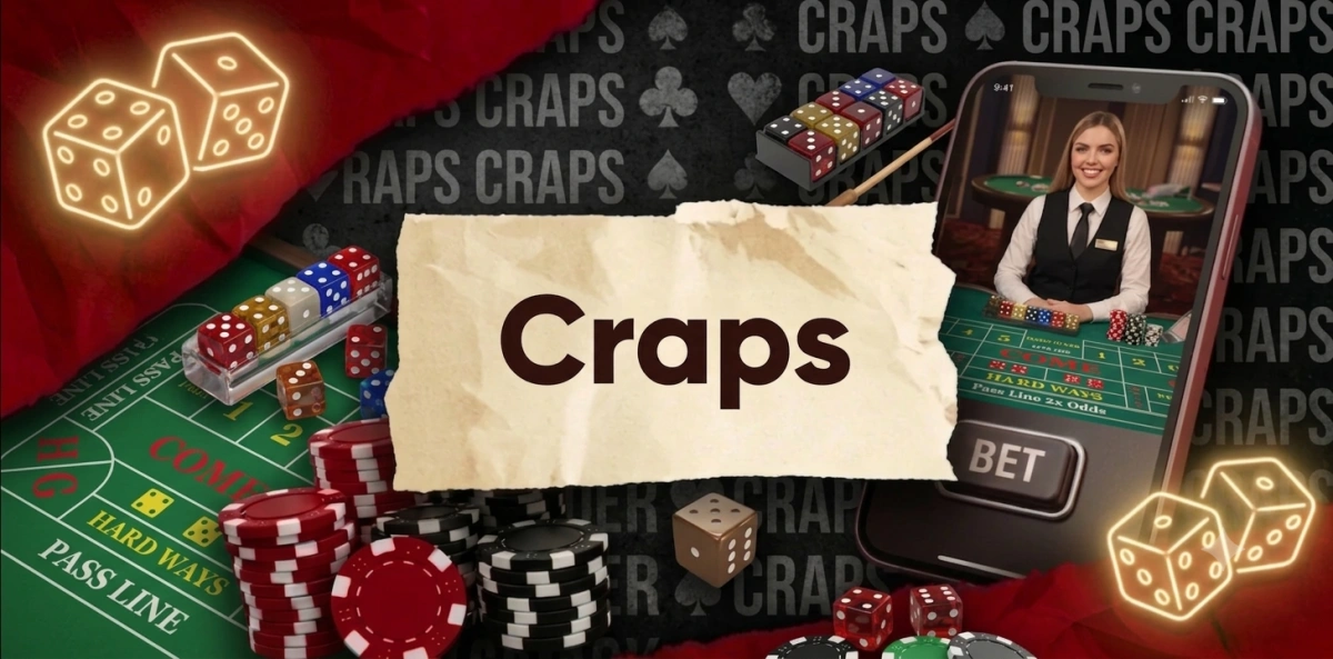 craps metamie kauliņi