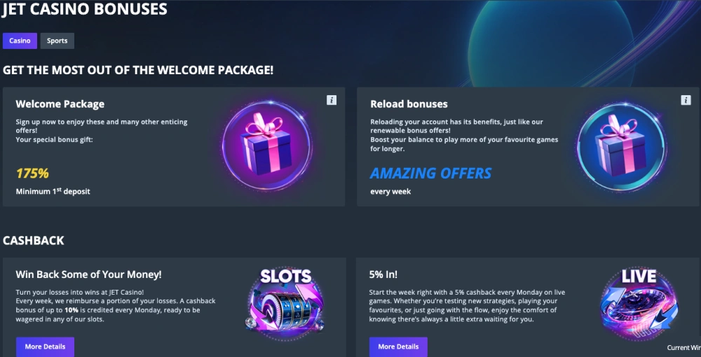 let casino bonus